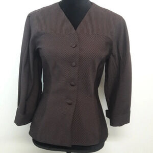 Antonio Marras Brown Blazer Jacket Coat 42 6